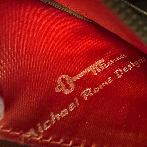 New, made in Italy, Leather, Michael Rome Designs Wallet - Picture 5 of 5